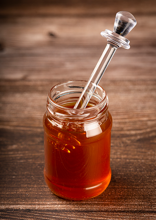Glass Jar Honey 1kg